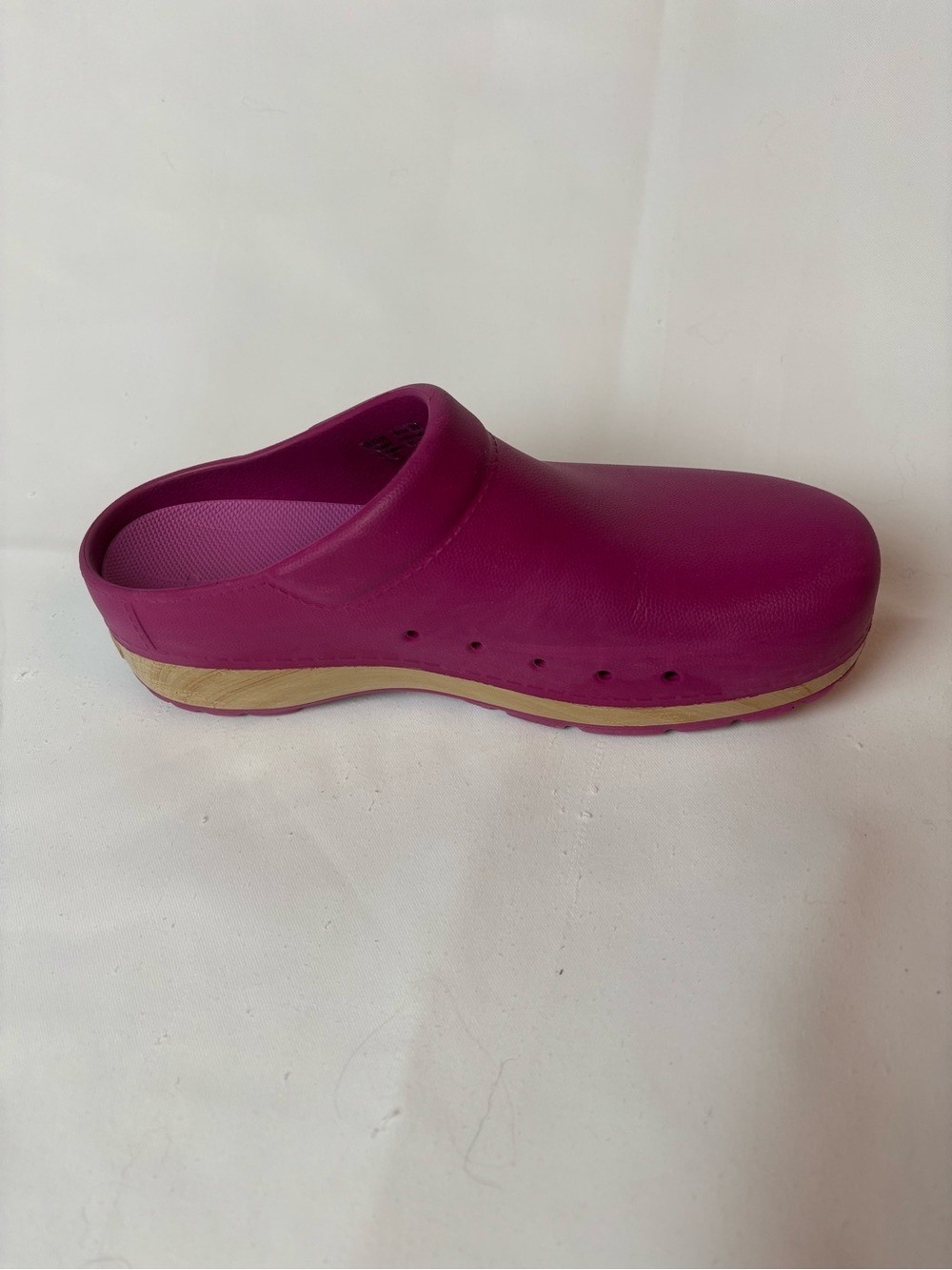 Dansko Kane Fuschia Backless Nursing Clogs Sz 39 Women’s US 8.5-9 Comfort